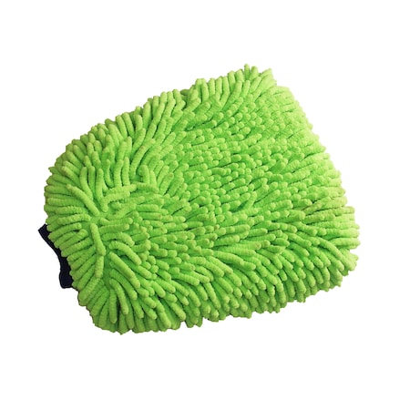 Car Dealer Depot Micro Chenille Wash Mitt W/ Cuff - 9" X 11" MCM-911